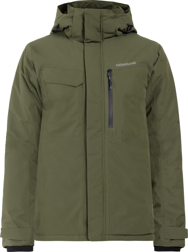 Didriksons stefan usx jkt heren outdoorjas - deep green xxxl