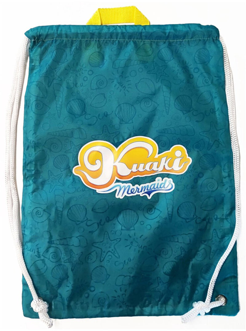 Kuaki mermaids rugzak voor zeemeerminstaart en andere zwembadaccessoires geschikt voor maat 2xs, xs en s 4-8 jaar