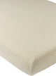 Meyco baby uni hoeslaken ledikant - pre-washed hydrofiel - soft sand - 60x120cm