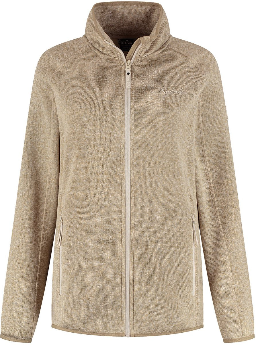 Kjelvik outdoorvest birte zand