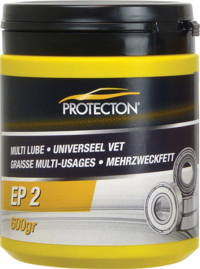 Protecton ep2 universeel vet - voor de smering van lagers - sterke hechting aan metaal - goede anti-corrosie anti-slijtage werking - 600gr