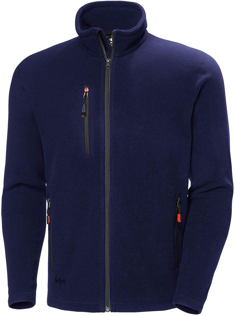 Helly hansen oxford fleece jacket 72026 - mannen - marine blauw - l