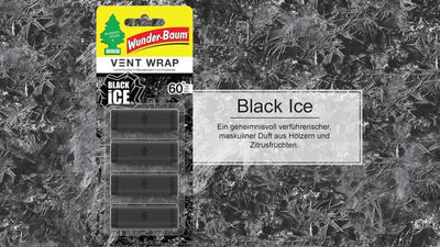 Wunder-baum lufterfrischer vent wrap air freshener vent black vent wrap