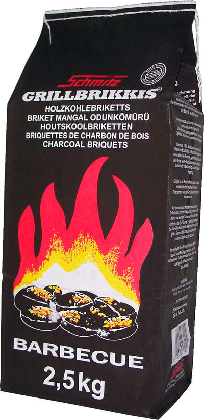 Schmitz grillbriketts grillbrikkis grill briquettes 2.5 kg