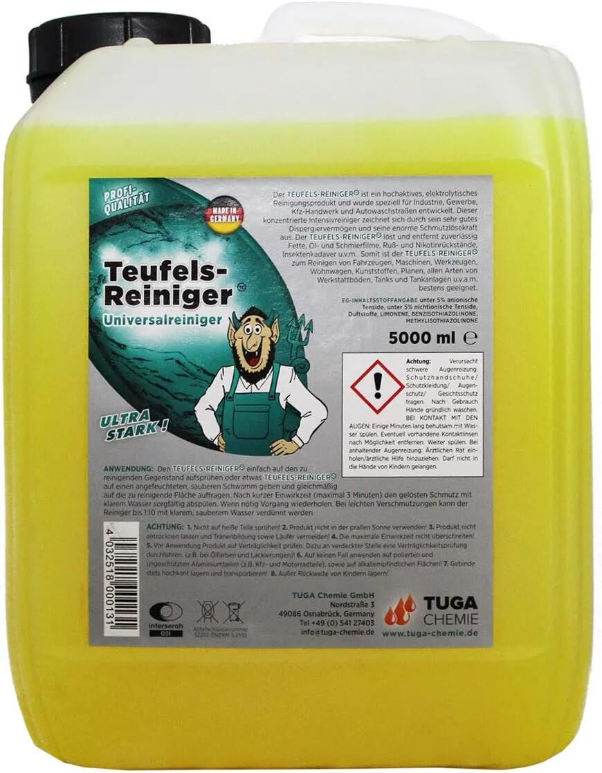 Tuga chemie universalreiniger teufelsreiniger devil's cleaner 5l tuga