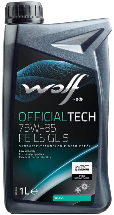 Wolf getriebeöl officialtech fe ls gl 5 gear oil 1 l offt. 75w85 fe ls