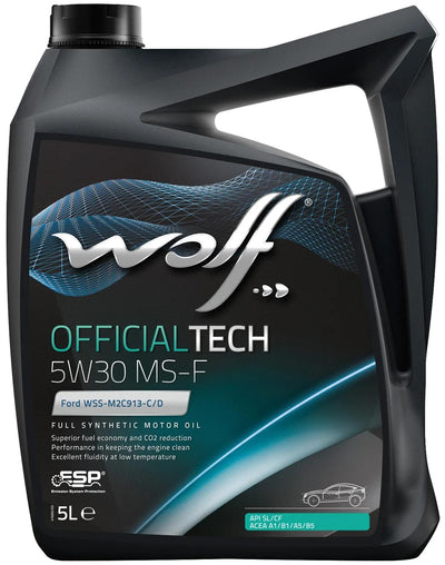 Wolf motorolie officialtech ms-f motoroil 5w30 5l off.tech ms-f