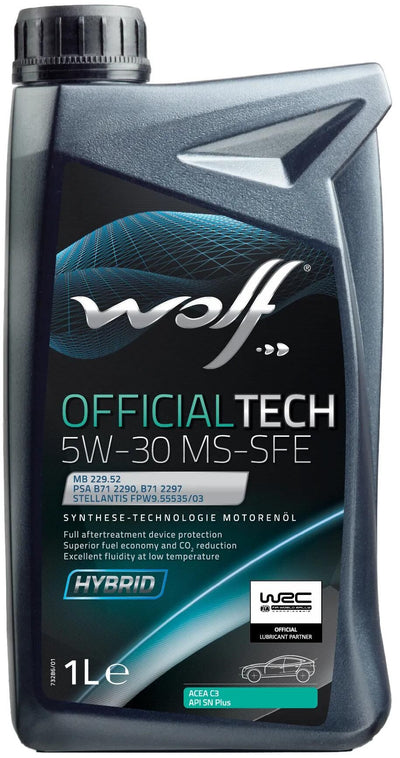 Wolf motoröl officialtech ms-sfe motoroil 5w30 1l off.tech ms-sfe