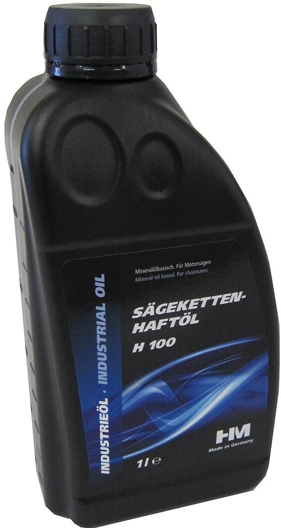 Hm kettingolie h 100 saw chain oil h100 1 ltr.