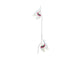 Lumineo led lichtsnoer alpaca metaal 180cm-10l