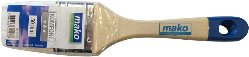 Mako platte kwast paint brush 2 50 mm sw. chinaborsten