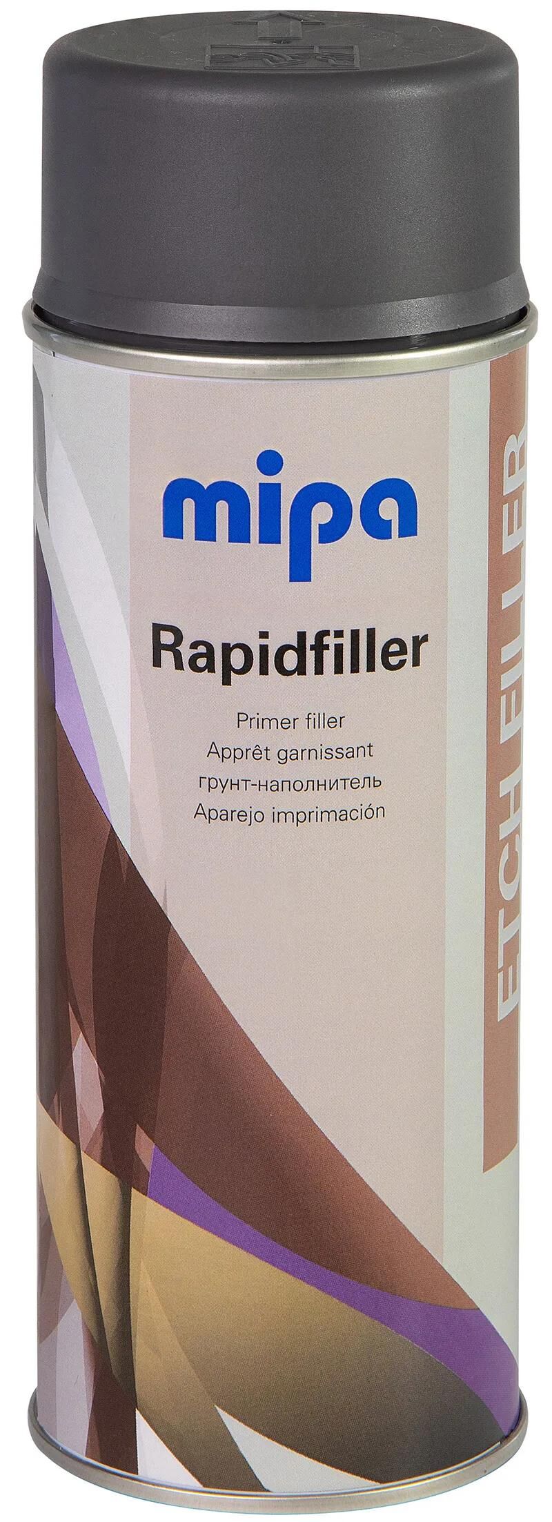 Mipa vulmiddel voor grondverf rapidfiller rapidfiller-spray 400ml dark gray