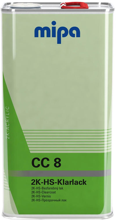 Mipa klarlack cc 8 clear paint cc8 5 ltr.