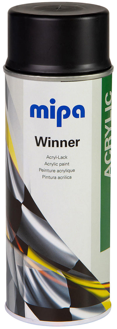 Mipa fahrzeuglack winner acrylic lacquer black s.- 400 ml