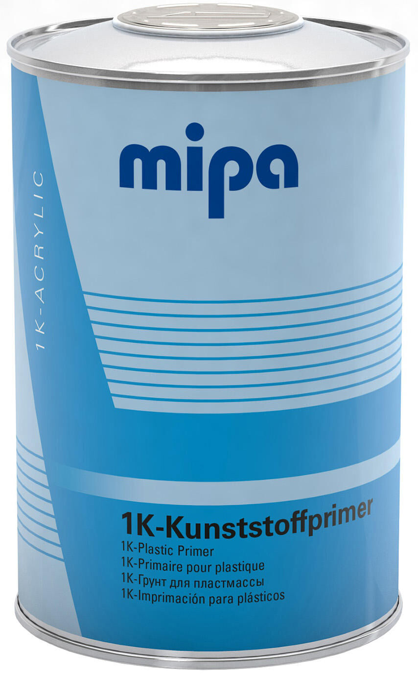 Mipa zelfklevende onderkant 1k-kunststoffprimer ds.k1-plasticpr.1000ml transp. silver