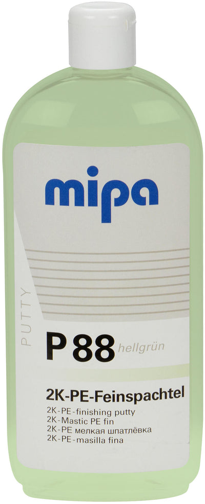 Mipa feinspachtel p88 ds.putty p88 850ml light green incl.hae