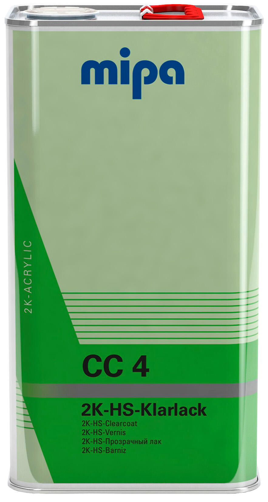 Mipa 2k-hs-blanke lak cc4 2k hs clear paint cc4 5.0