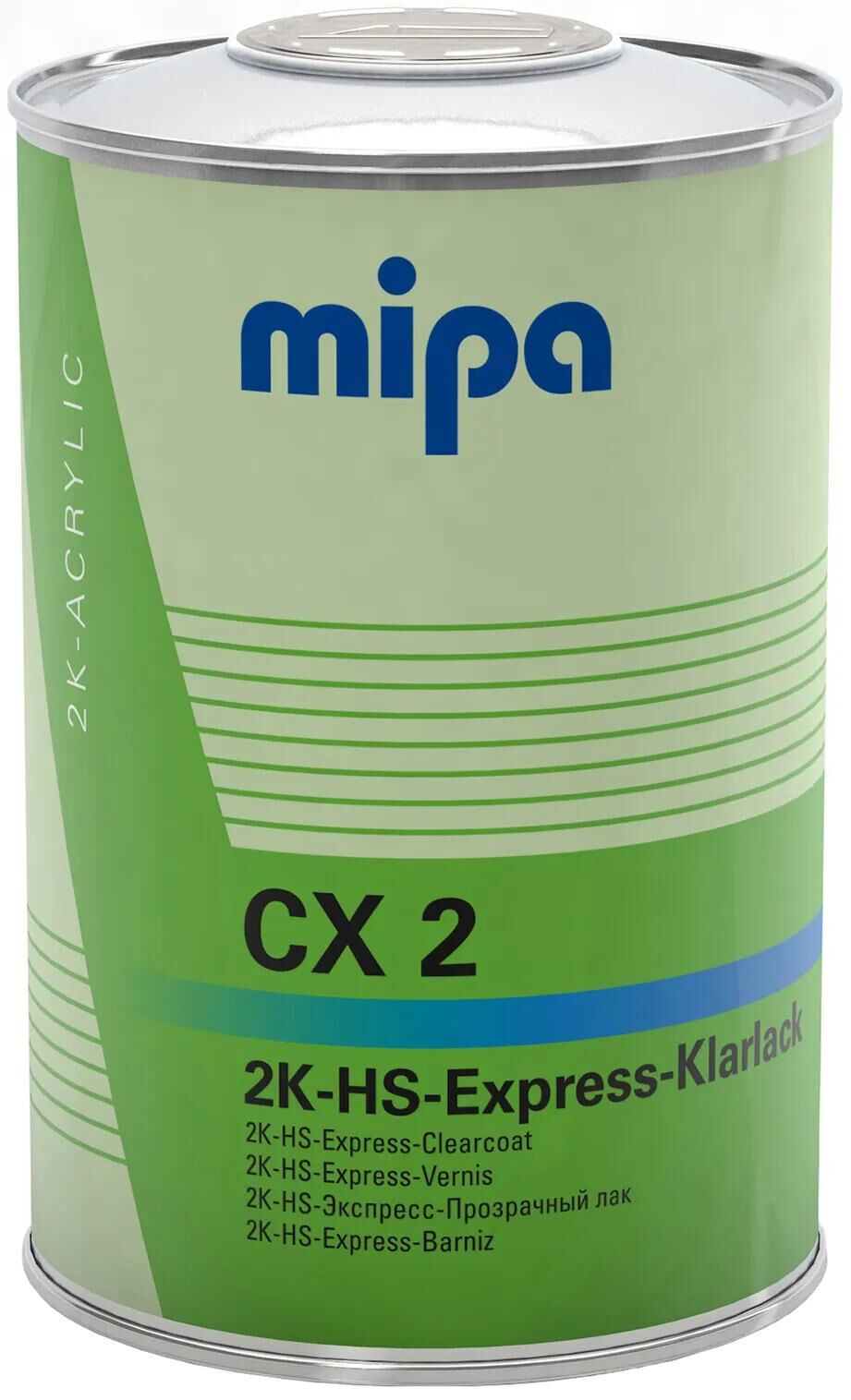 Mipa blanke lak cx 2 2k express clear paint cx 1l