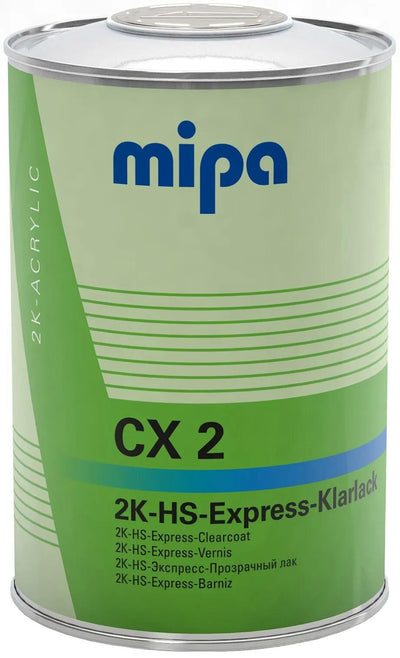 Mipa blanke lak cx 2 2k express clear paint cx 1l