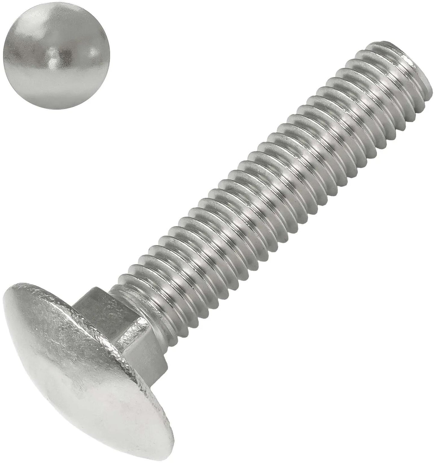 Dresselhaus kruiskopbout 3349 truss-head bolt m6x25 a2 4kt. appro