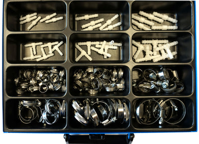 Dresselhaus schlauchschellensortiment sort. clamps+connectors