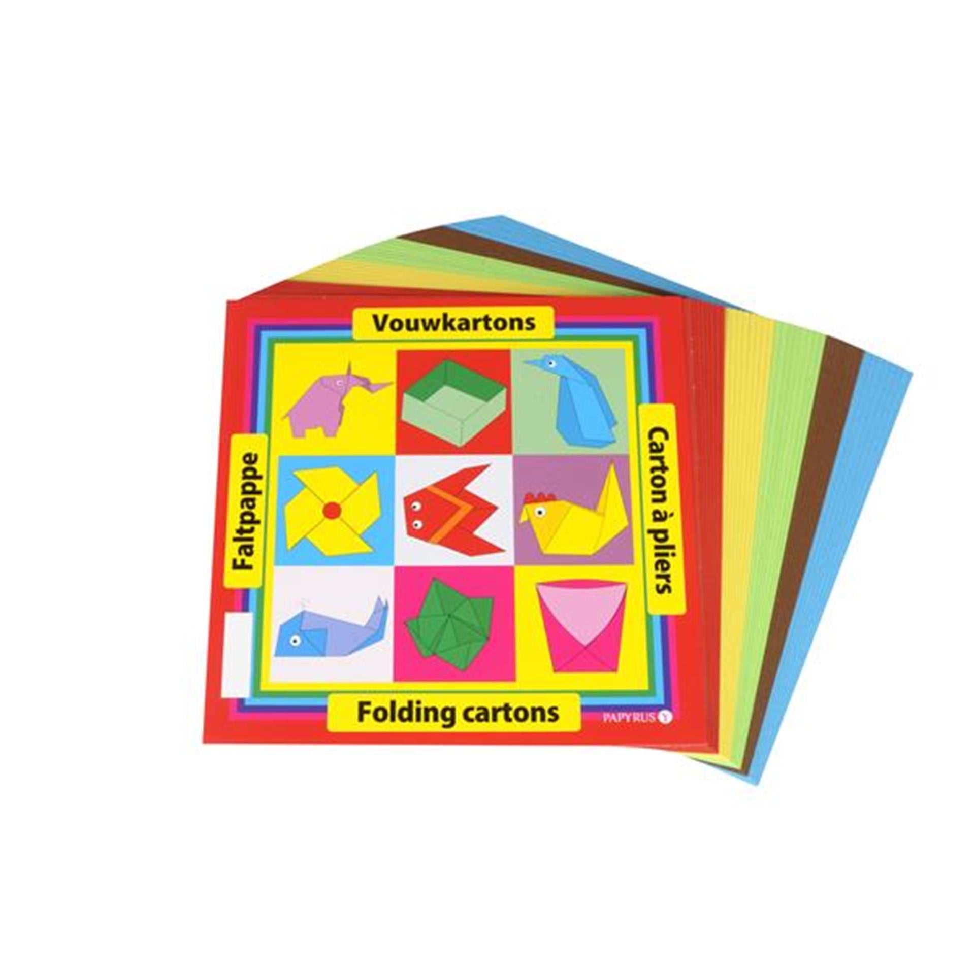 Vouwkartons 12x12cm 40 vel