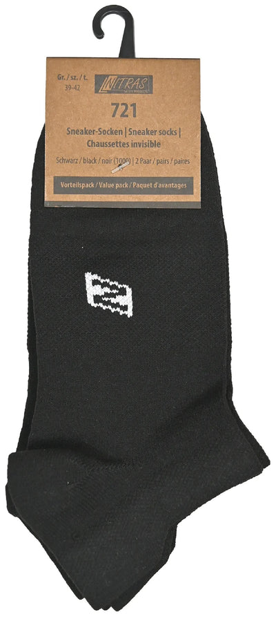 Nitras safety sokken sneaker sneaker-sock.sw gr.39-42 nitras 1pk with 2 pairs