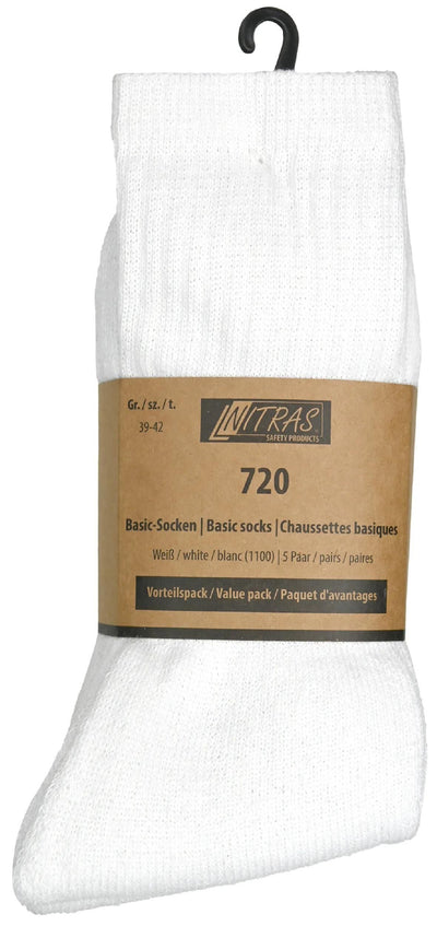 Nitras safety sokken basic basic-socks we gr.35-38 nitras 1pk with 5 pairs