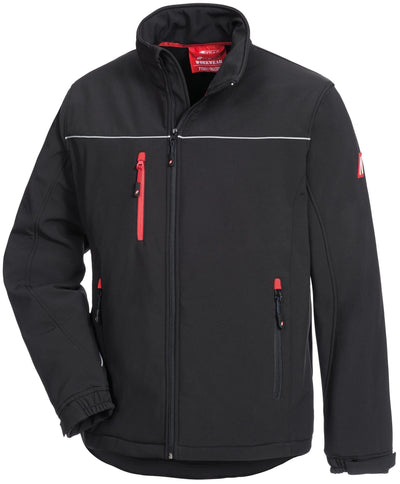 Nitras safety softshelljacke motion tex light softshell jacket gr. xxl motion tex light black