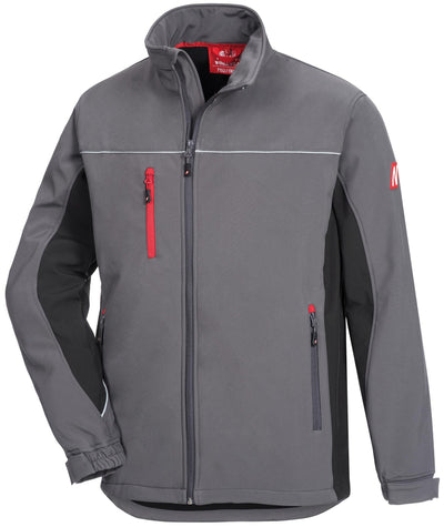 Nitras safety softshelljacke motion tex light softshell jacket gr. m motion tex light gray sw