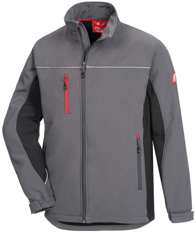 Nitras safety softshell jack motion tex light softshell jacket gr. xl motion tex light gray sw