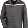 Nitras safety softshell jack motion tex plus 7192 knitted softshell jacket. motion tex plus black
