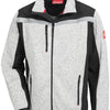 Nitras safety softshell jack motion tex plus 7192 knitted softshell jacket. motion tex plus gray