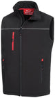 Nitras safety softshell vest motion tex light softshell vest gr. m motion tex light black