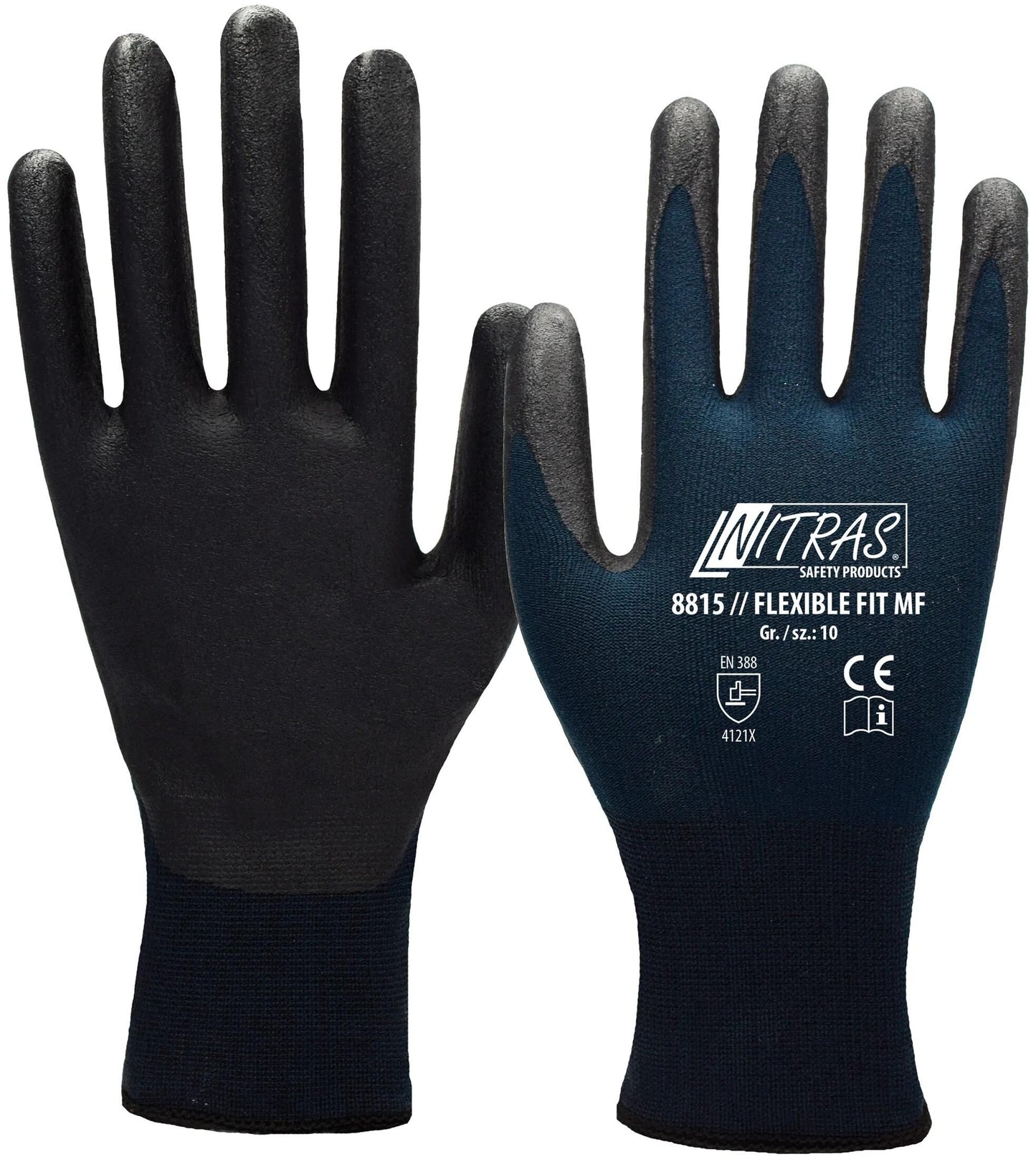 Nitras safety flexibele werkhandschoen flexible fit mf glove size 11 flexible fit mf