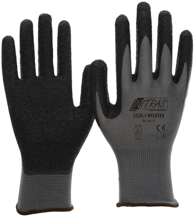 Nitras safety mechanikerhandschuh nylotex glove size 10 nitras nylotex