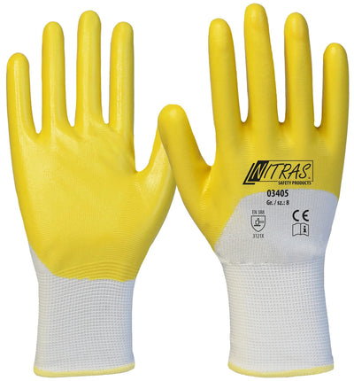 Nitras safety nitrilhandschoen nitrile glove size 10 nitras