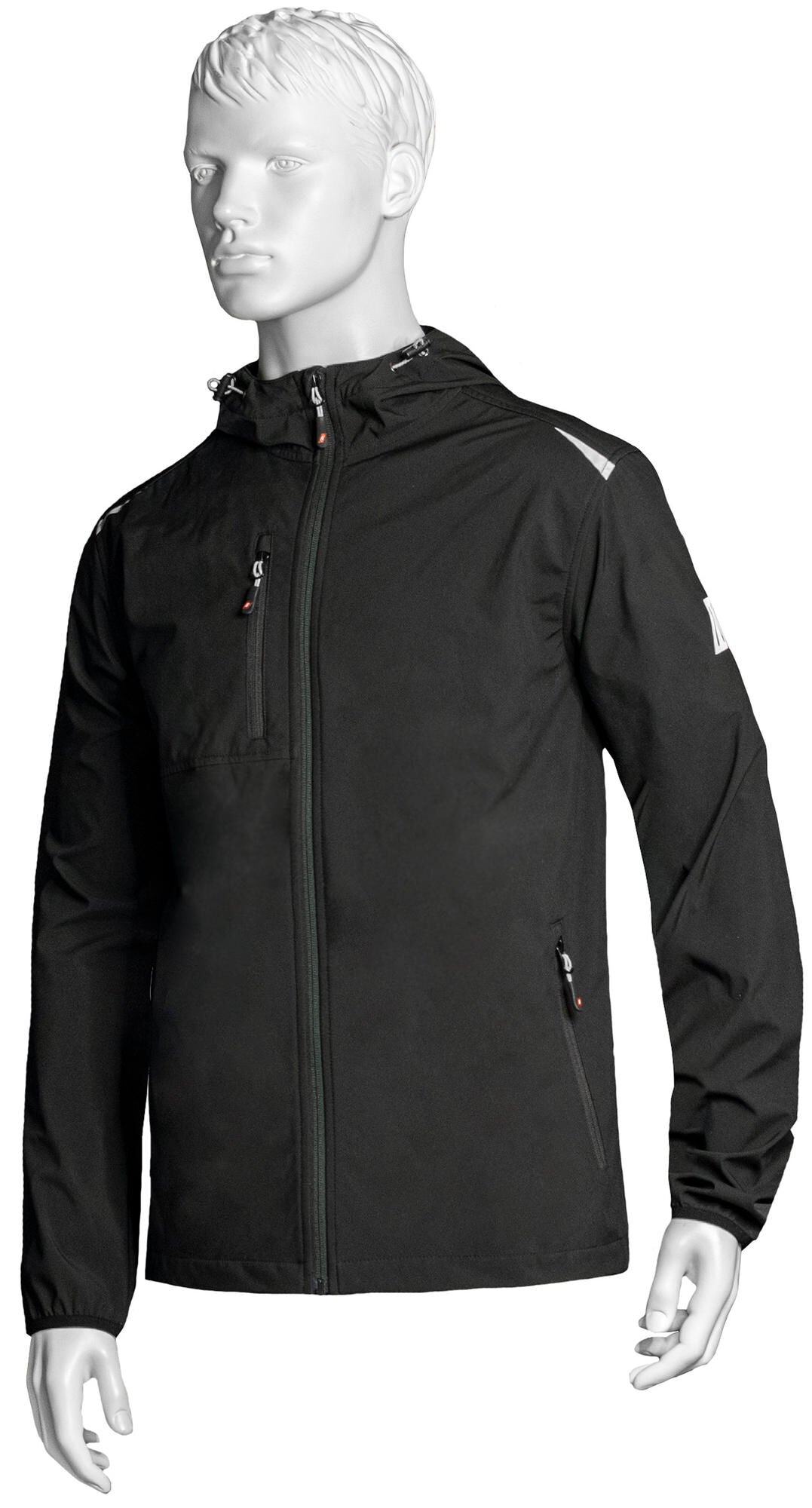 Nitras safety windbreakerjack motion tex light jacket black gr.m motion tex light