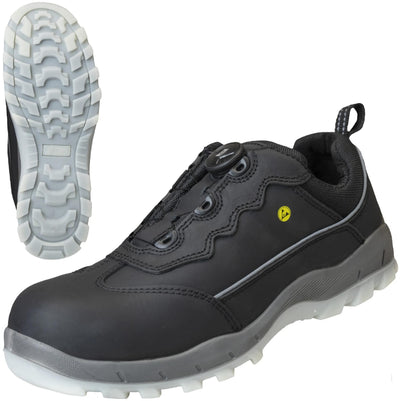 Nitras safety halbschuh sport step fit safety shoes gr. 42 sport step fit