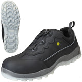 Nitras safety halbschuh sport step fit safety shoes gr. 45 sport step fit - afbeelding 2