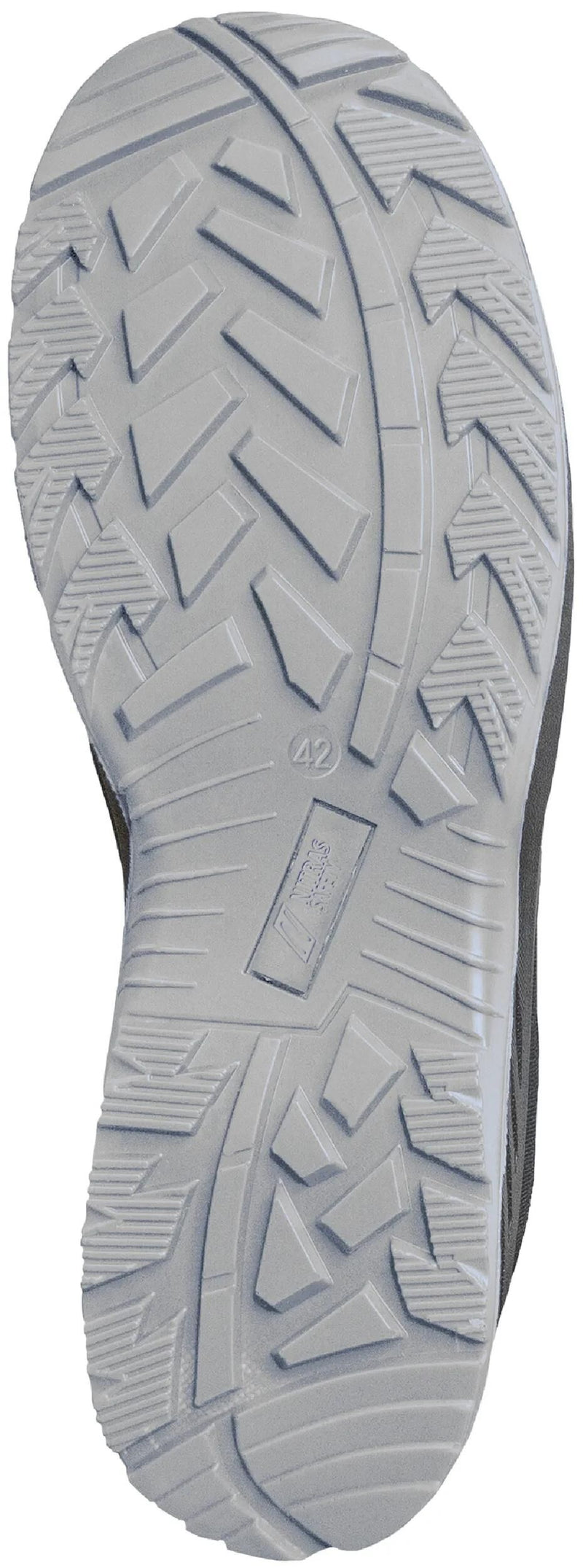 Nitras safety stiefel solid step mid safety boots gr. 41 solid step mid gray