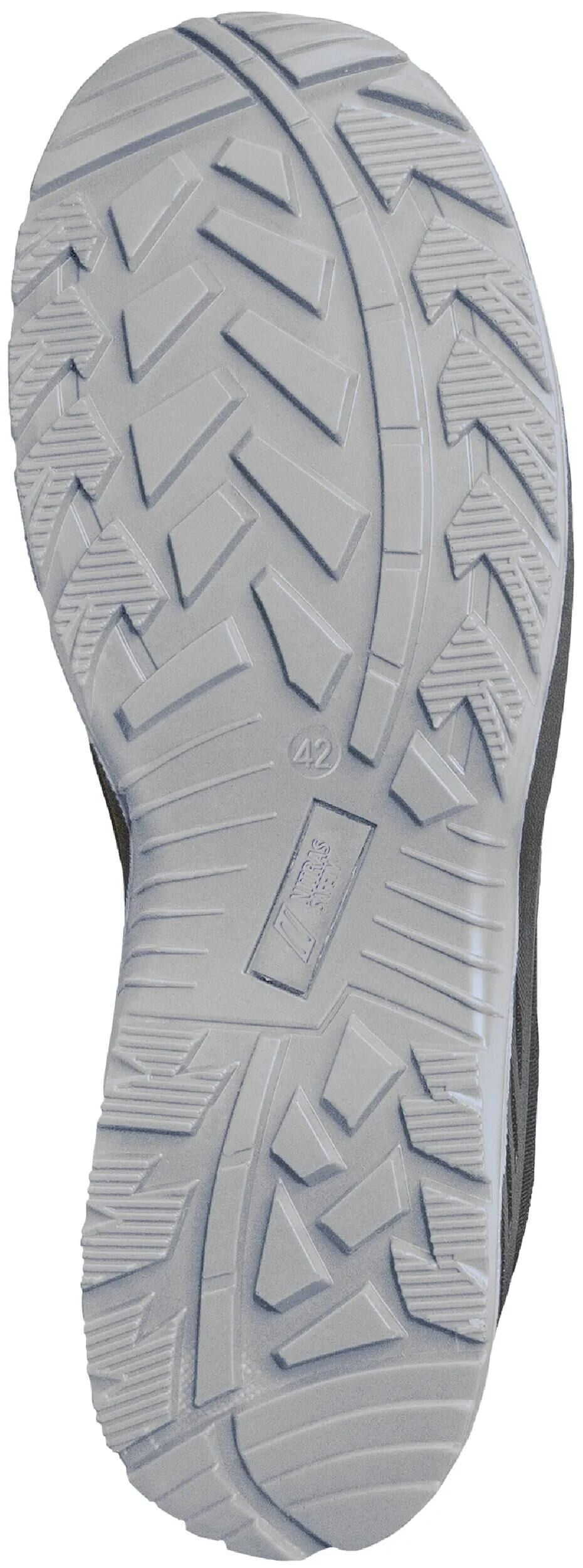 Nitras safety stiefel solid step mid safety boots gr. 44 solid step mid gray