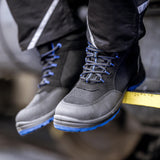 Nitras safety stiefel solid step mid safety boots gr. 44 solid step mid blue - afbeelding 1