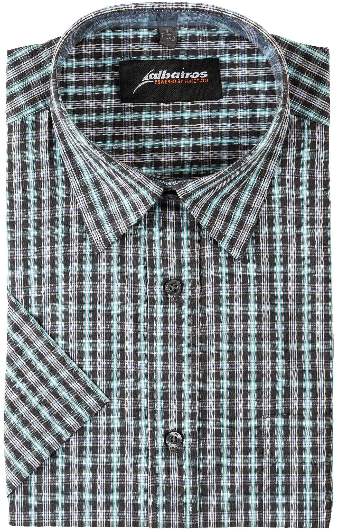 Albatros overhemd bronze shirts 1 2 sleeve gr. 39 gray-cared