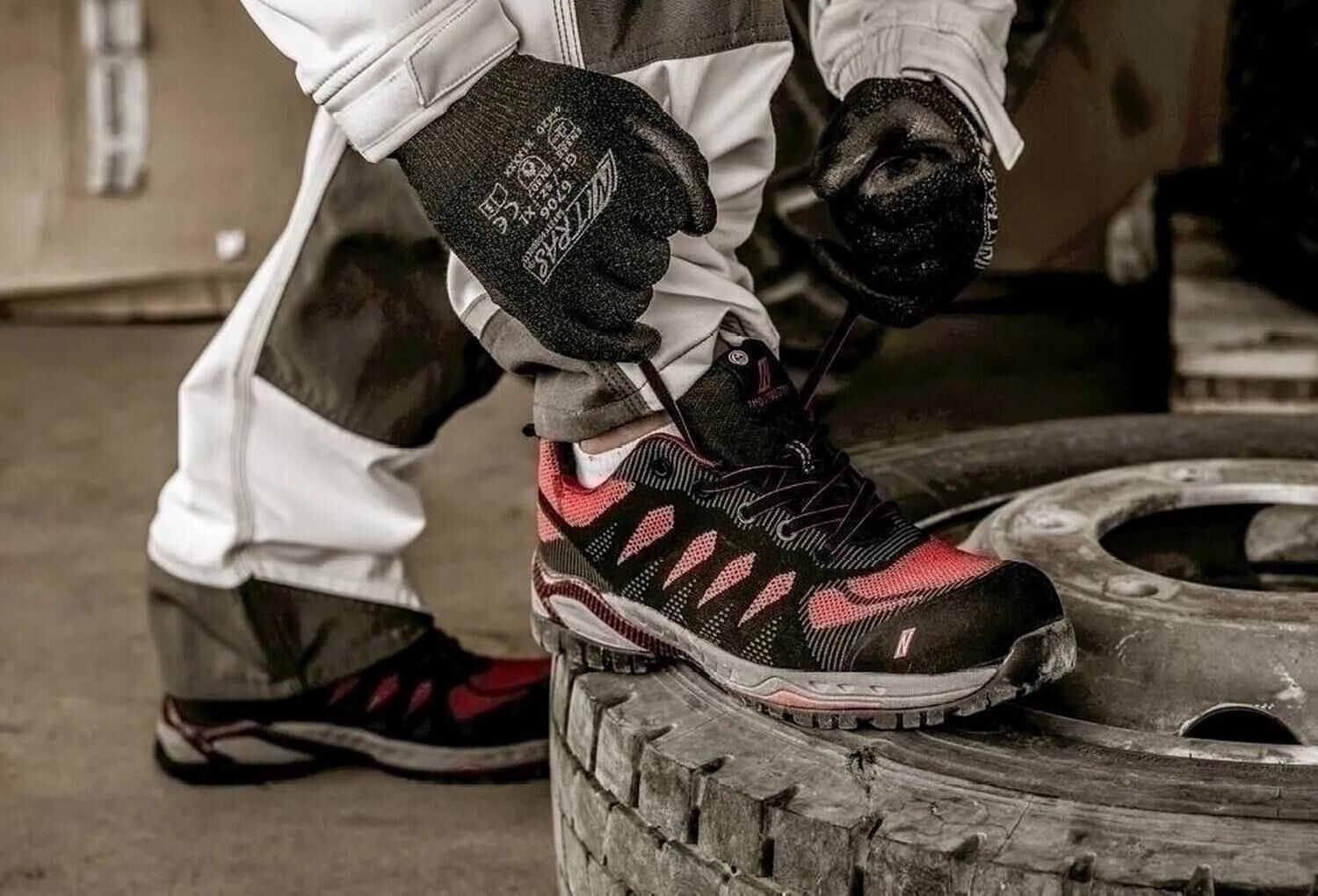 Nitras safety lage schoen pro step i safety shoes gr. 43 nitras pro step i
