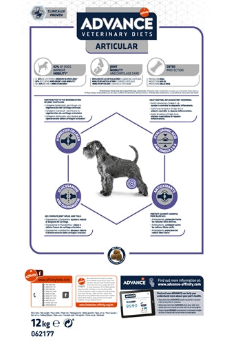 Advance veterinary diet - articular (gewrichten) care hondenvoer - 12 kg
