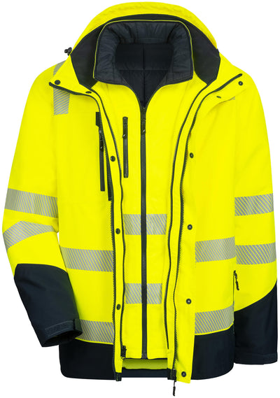 Nitras safety warnschutzjacke motion tex viz plus safety jackets gr. xxl nitras motion tex viz