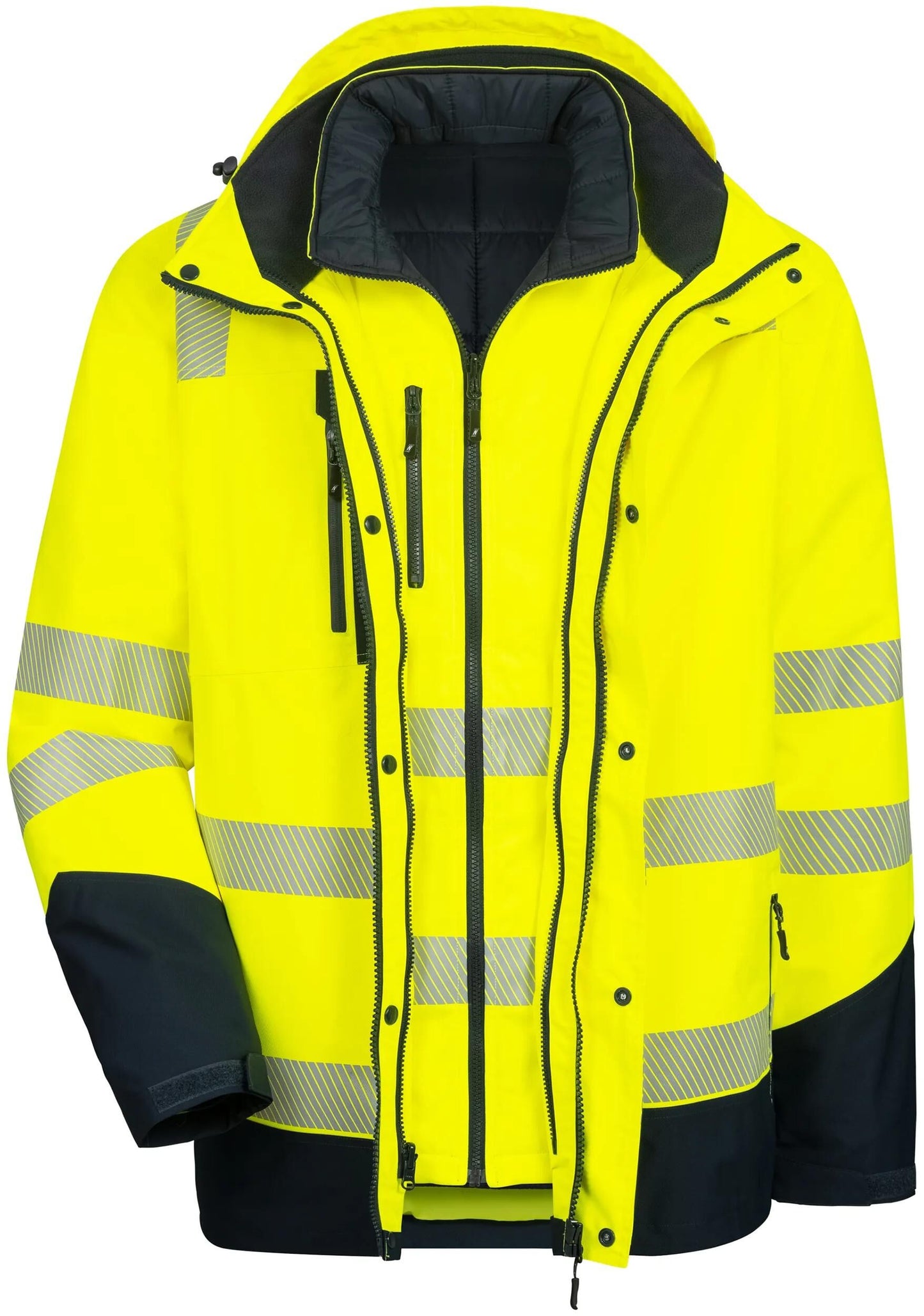 Nitras safety warnschutzjacke motion tex viz plus safety jackets gr. xl nitras motion tex viz
