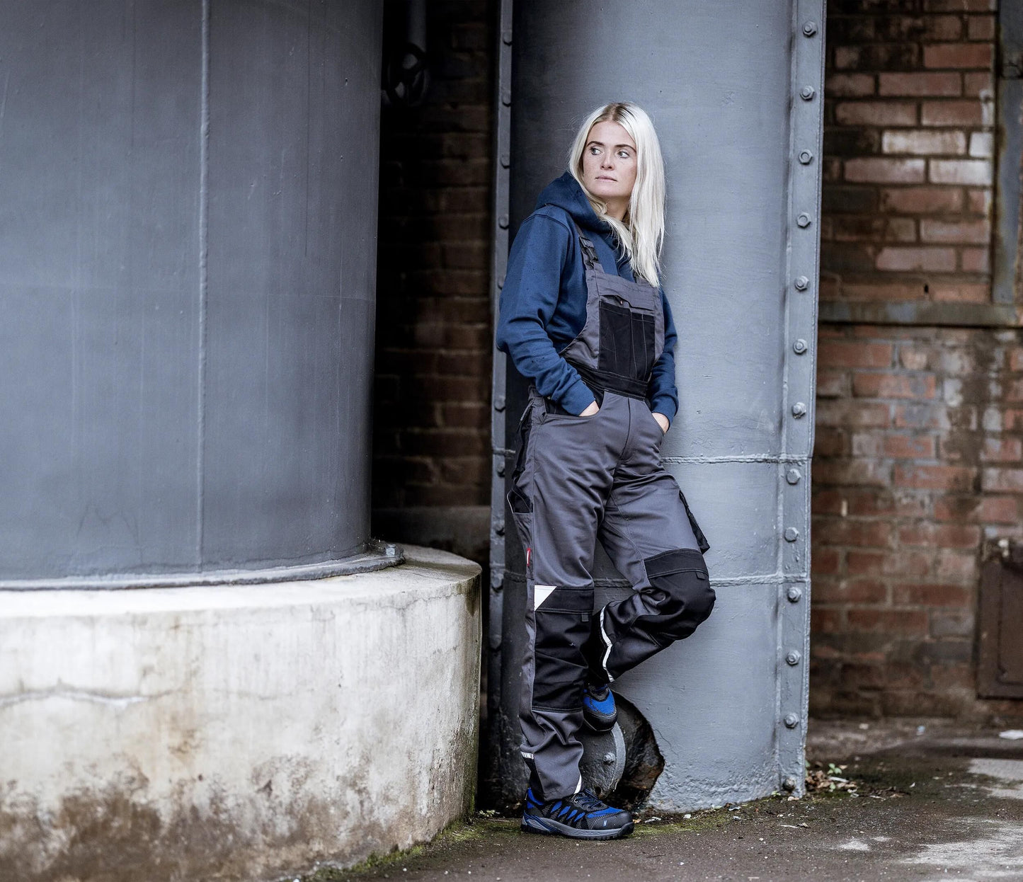 Nitras safety salopette motion tex plus dungarees nitras mot.tex plus 50 grey black
