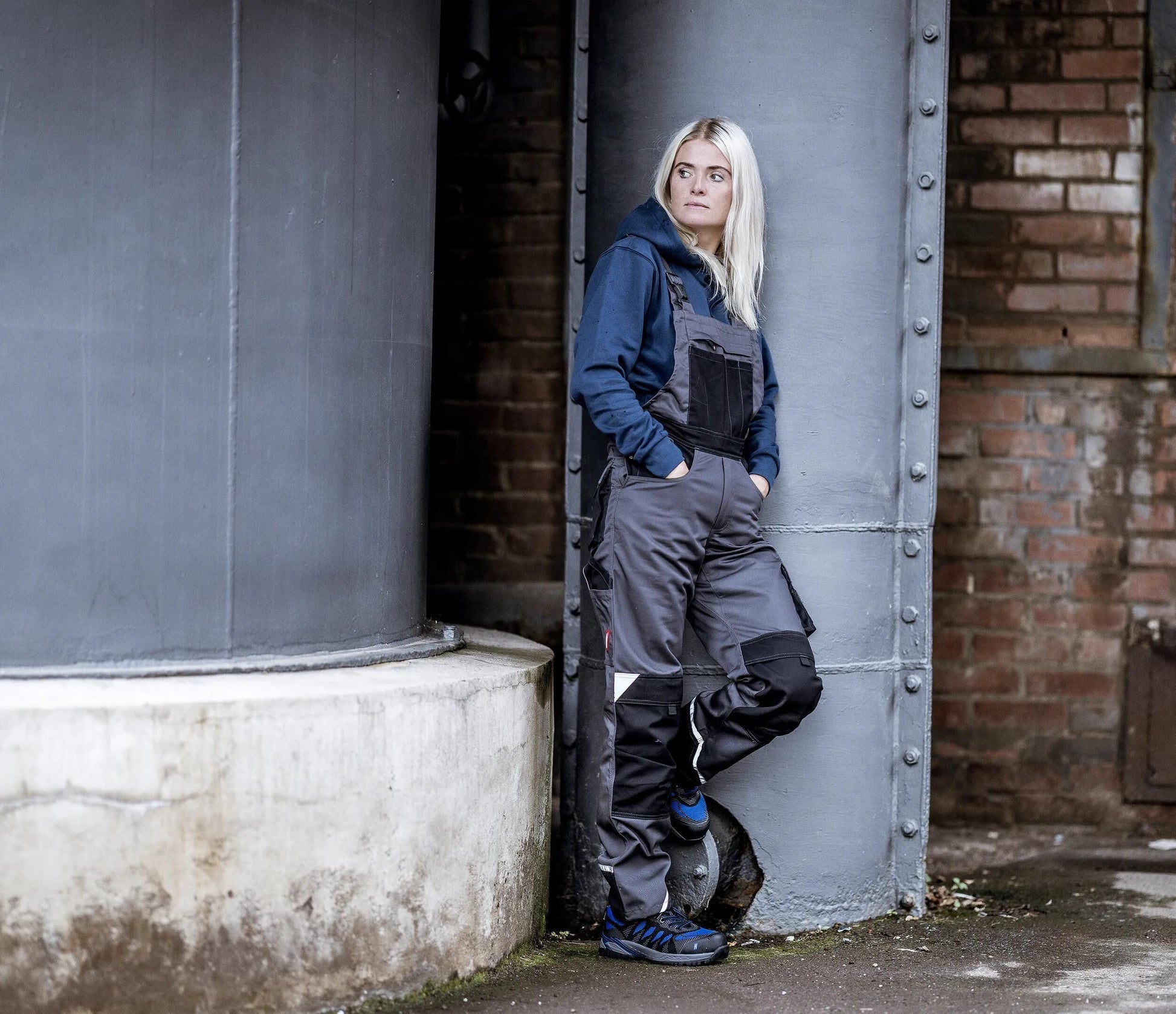 Nitras safety salopette motion tex plus dungarees nitras mot.tex plus 50 grey black